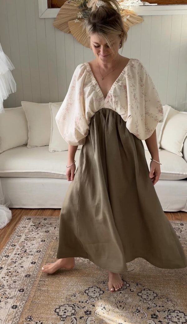 Prairie Bloom Dress Pattern