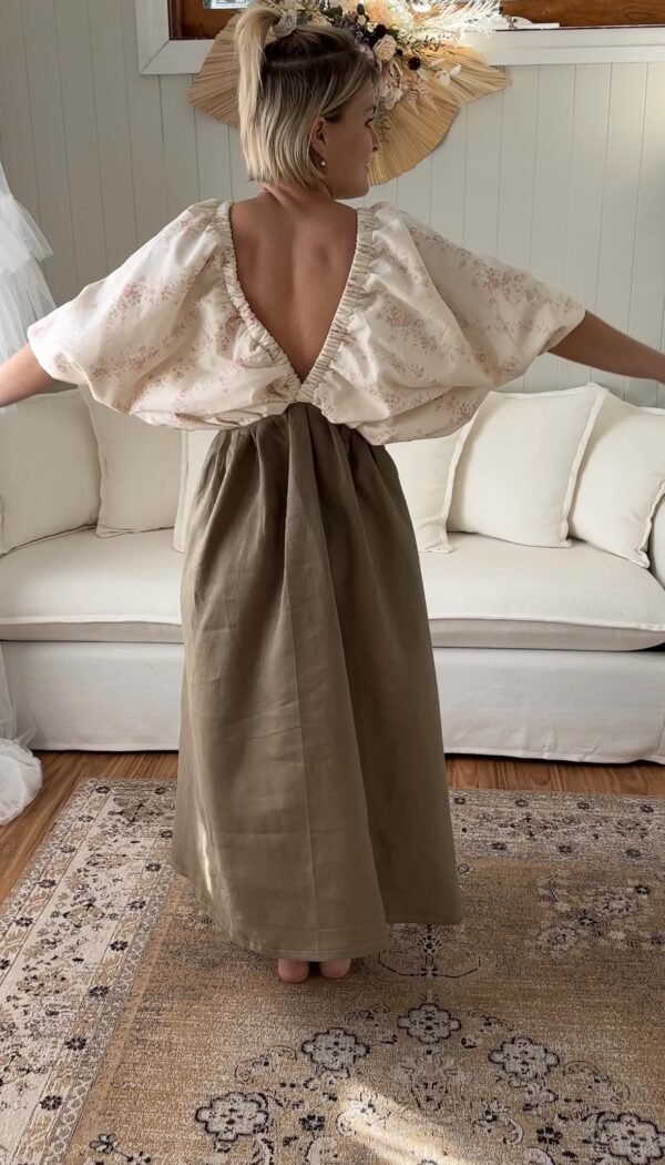 Prairie Bloom Dress Pattern