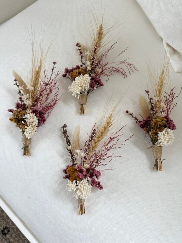 Harvest Meadow Boutonnières