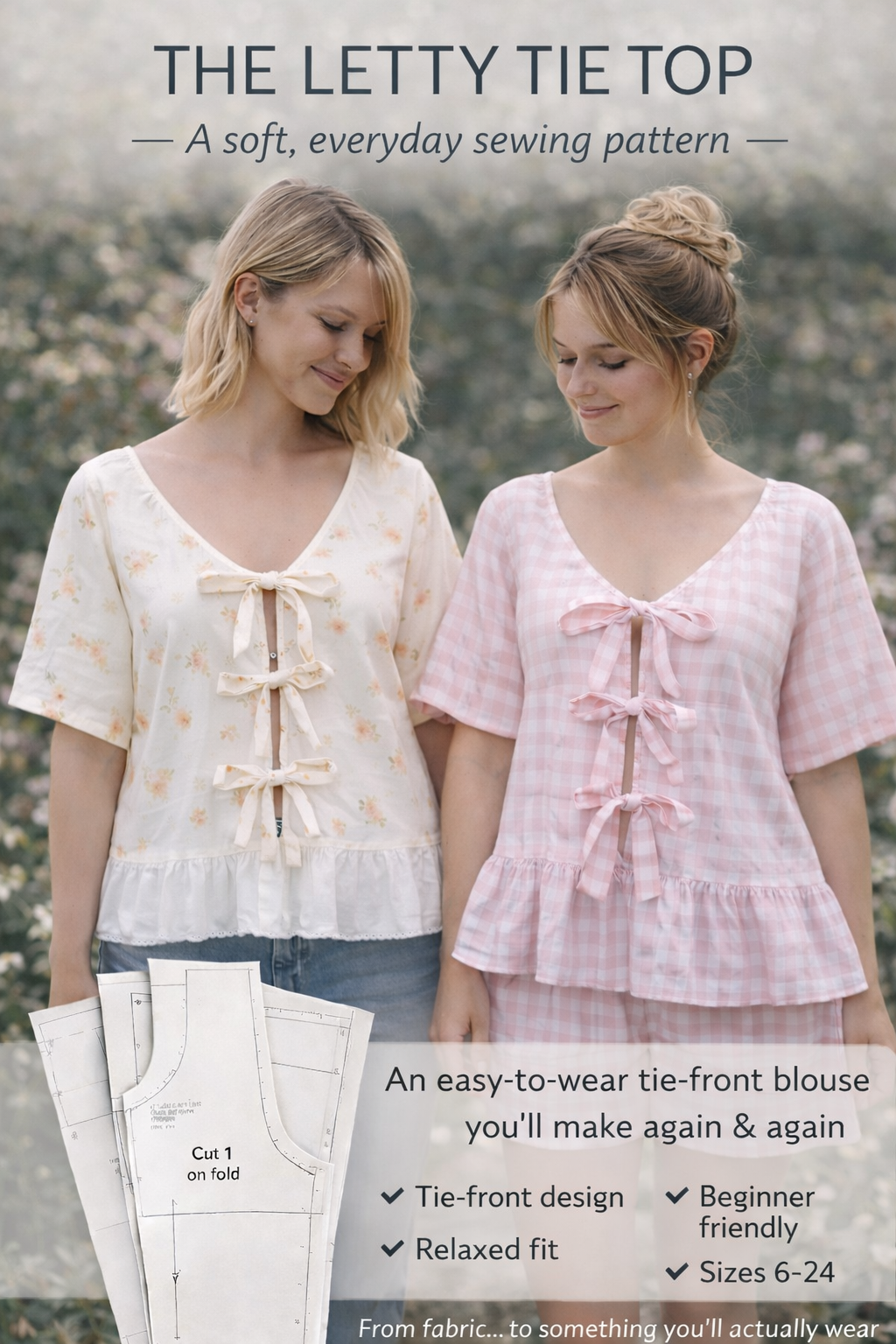 Letty Tie Top Pattern