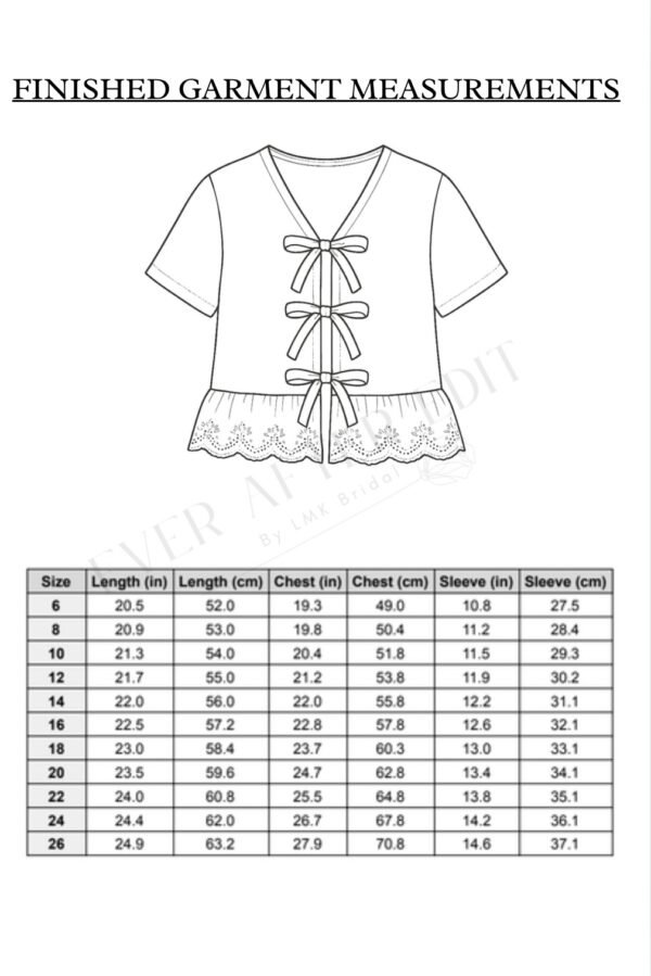 Letty Tie Top Pattern