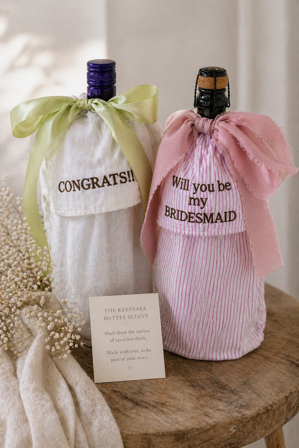 The Keepsake Bottle Sleeve