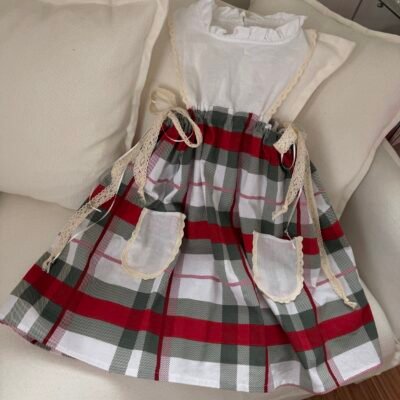 The Christmas Plaid Keepsake Dress | Size 7–10