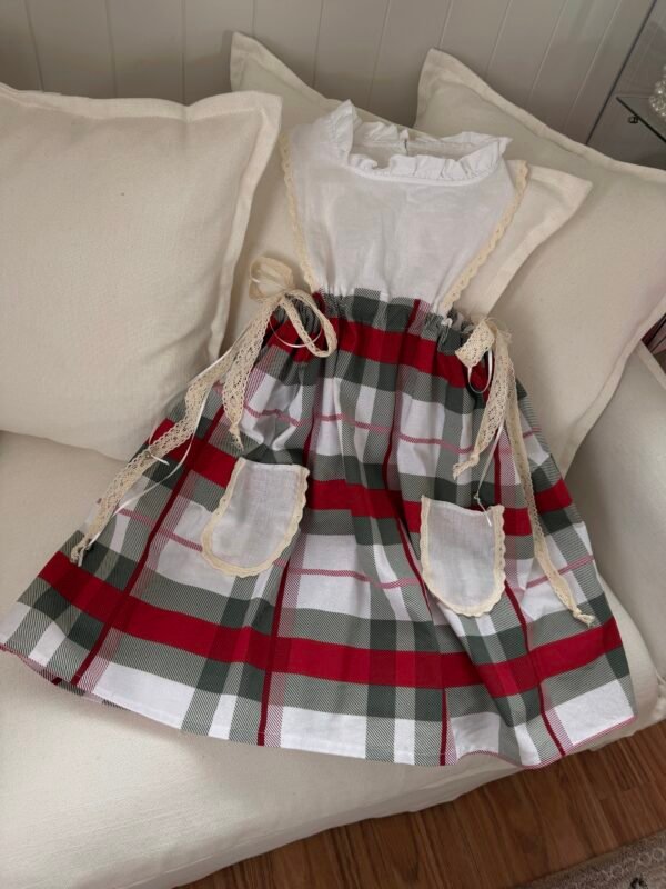 The Christmas Plaid Keepsake Dress | Size 7–10