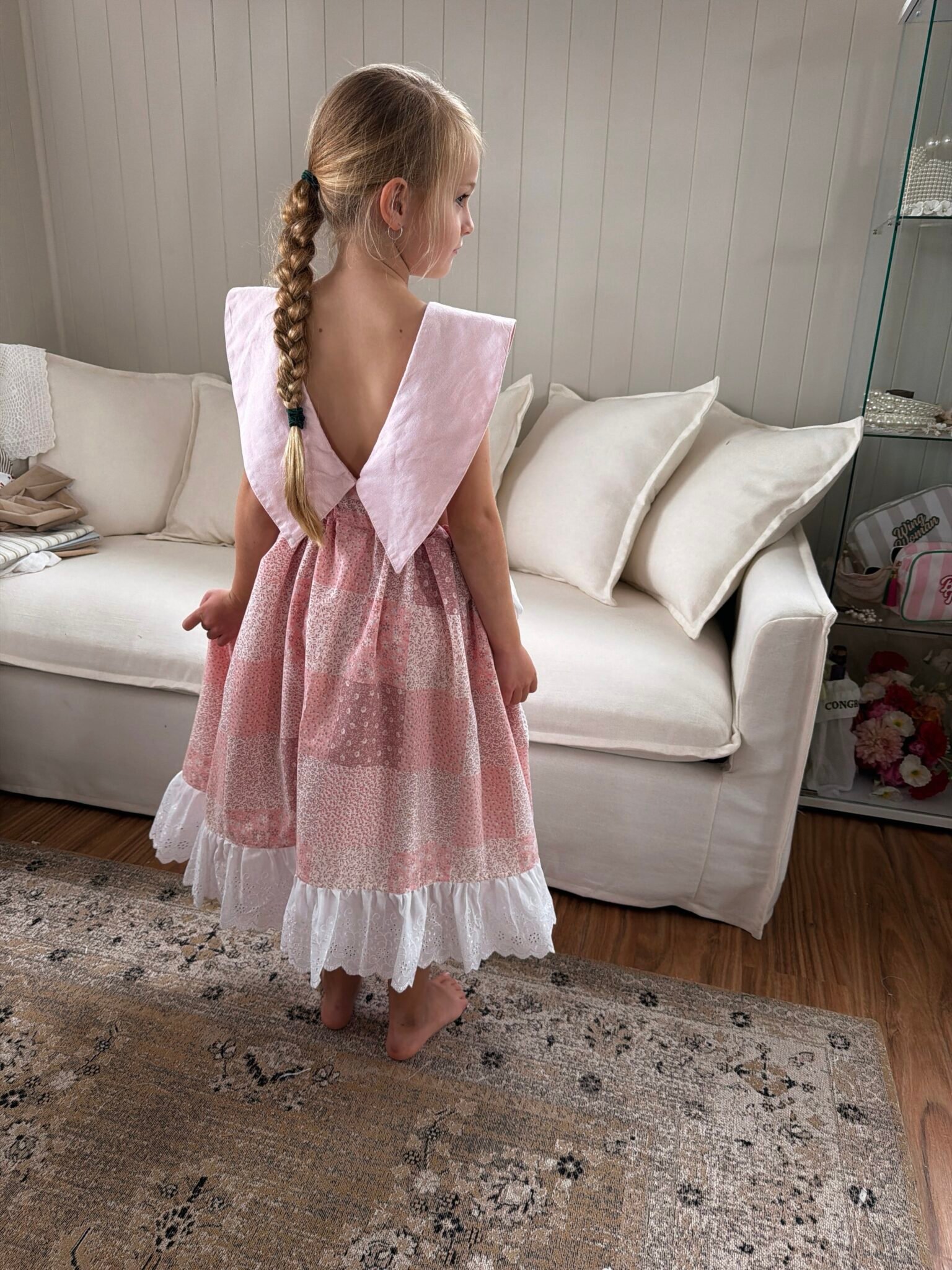 The Rosalie Patchwork Keepsake Dress | Size 9–12