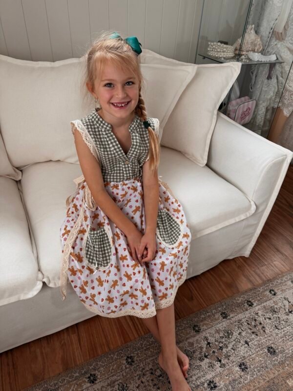 The Gingerbread Keepsake Dress | Size 7–10