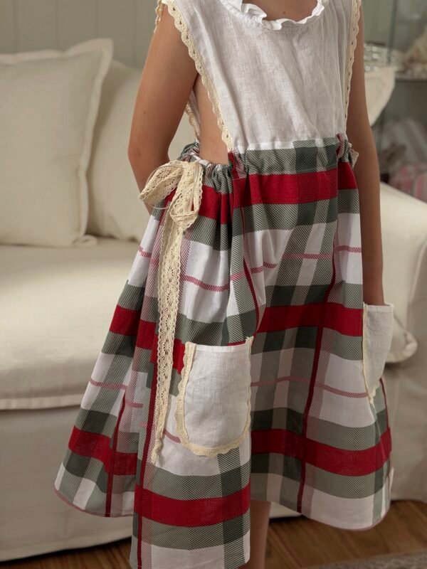 The Christmas Plaid Keepsake Dress | Size 7–10