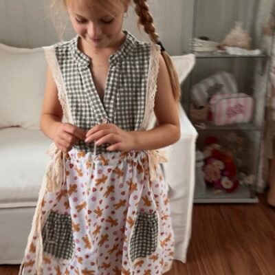 The Gingerbread Keepsake Dress | Size 7–10