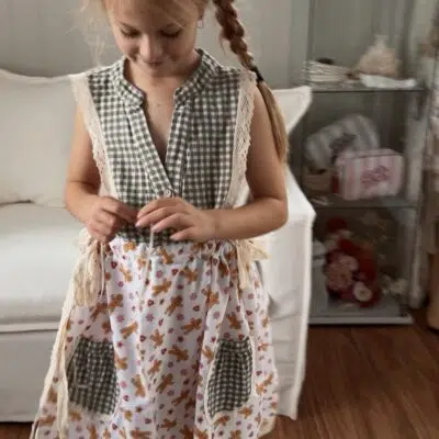 The Gingerbread Keepsake Dress | Size 7–10