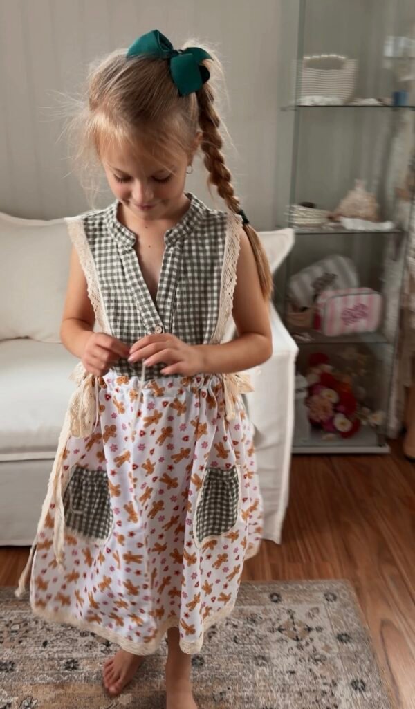 The Gingerbread Keepsake Dress | Size 7–10