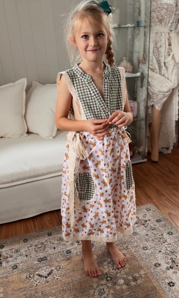The Gingerbread Keepsake Dress | Size 7–10