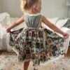 The Woodland Noel Dress | Size 3–6 🤎
