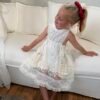 The Ivory Belle Dress | Size 3–5 🤍