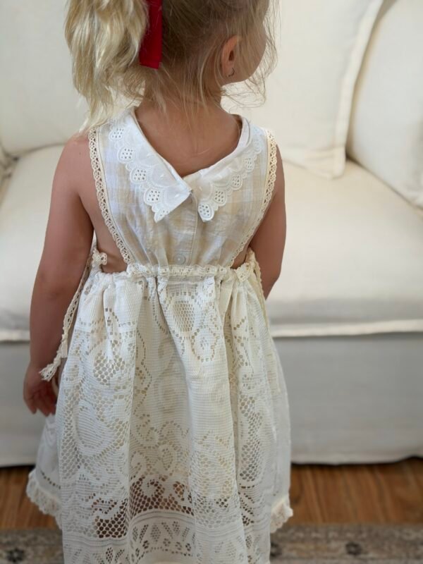 The Ivory Belle Dress | Size 3–5 🤍