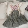The Gingerbread Gingham Dress | Size 4–7