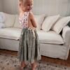 The Gingerbread Gingham Dress | Size 4–7