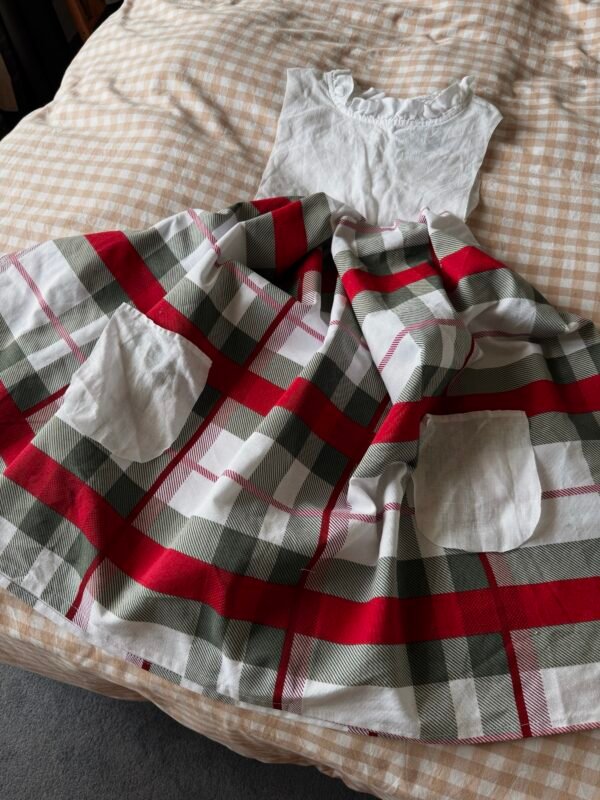 The Christmas Plaid Keepsake Dress | Size 7–10