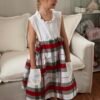 The Christmas Plaid Keepsake Dress | Size 7–10