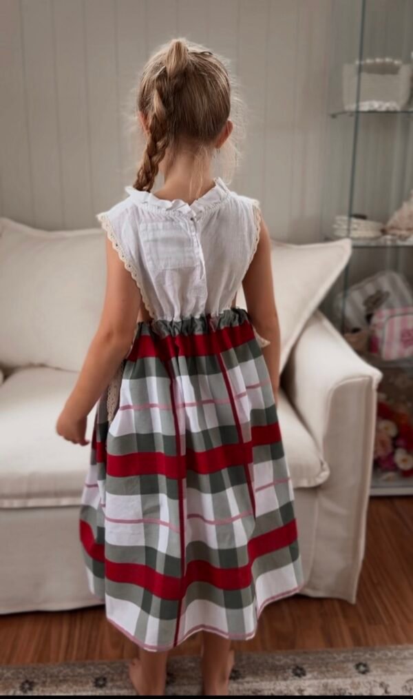 The Christmas Plaid Keepsake Dress | Size 7–10